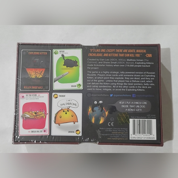 Exploding Kittens Card Game - Original Edition - Picture 3 of 5